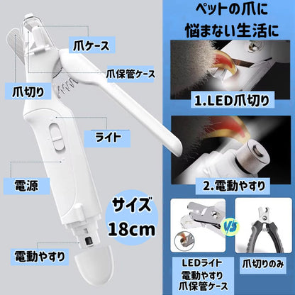 LED血管バッチリ爪切り