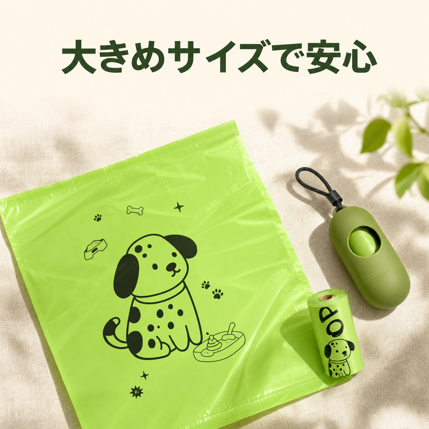 極厚漏れ防止トイレ袋